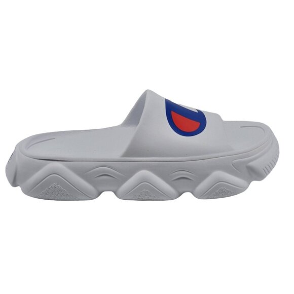 Champion Meloso Squish Slide Sandals Youth‎ Size 6 White Comfort EVA Upper Sole - Picture 1 of 10